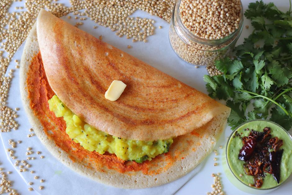 Jowar Mysore Masala Dosa