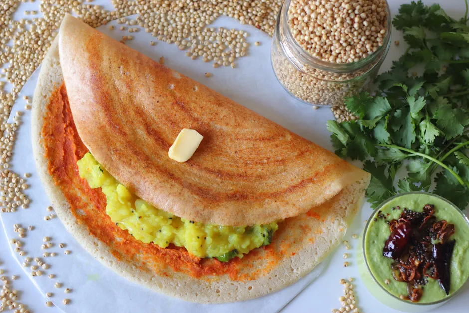 Jowar Mysore Masala Dosa