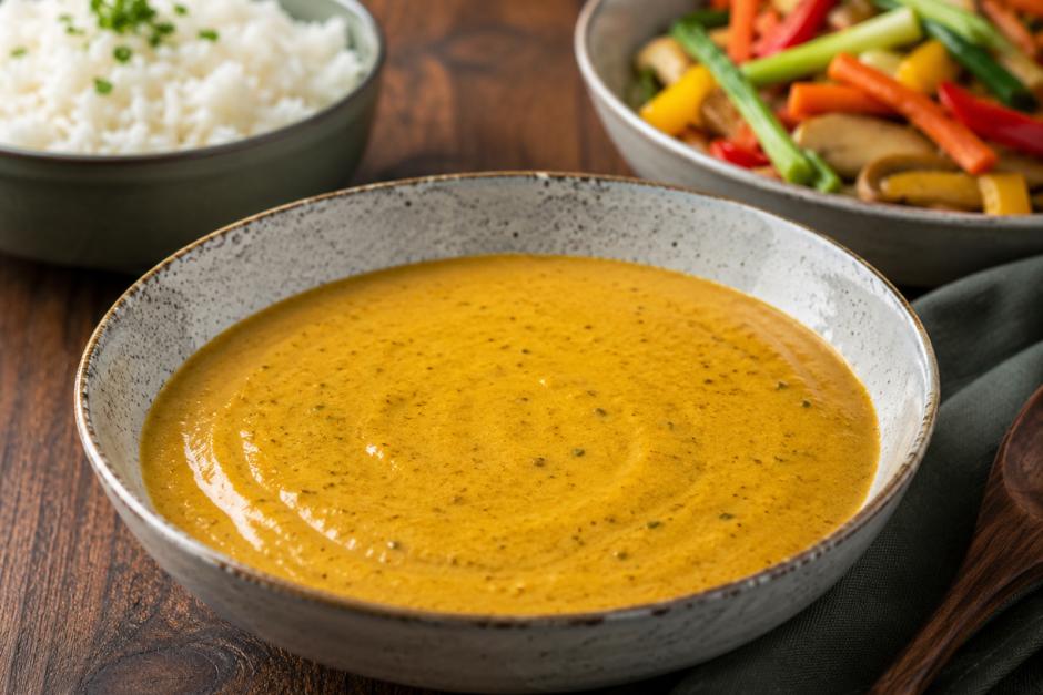 Currysauce mit Kokos