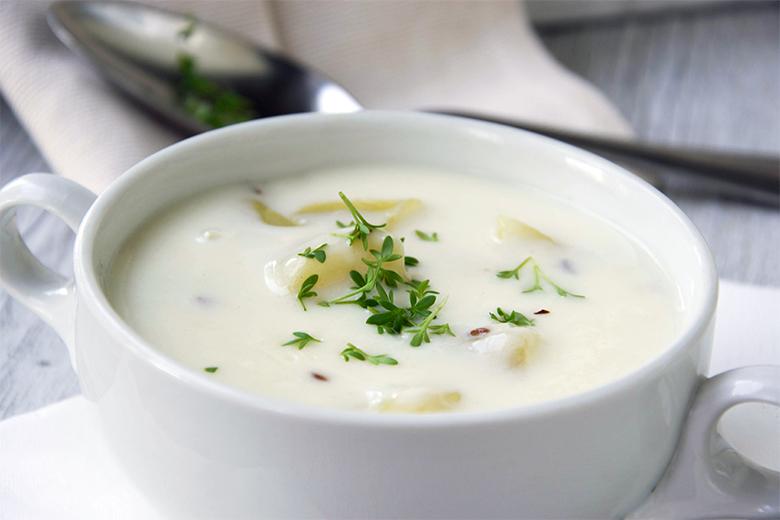 Sauerrahm-Kartoffelsuppe