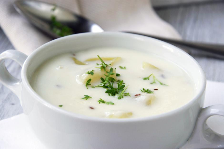 Sauerrahm-Kartoffelsuppe