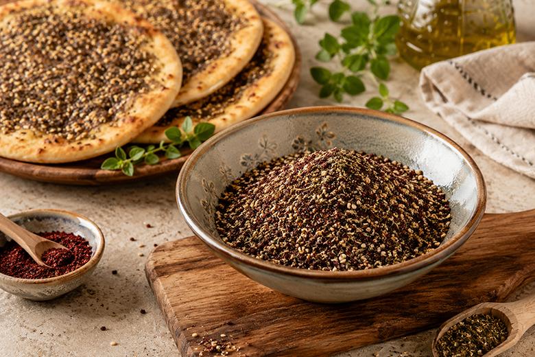 Zatar mit Sumach Gewürzmischung
