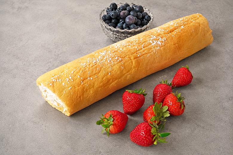 Biskuitroulade mit Mascarponecreme