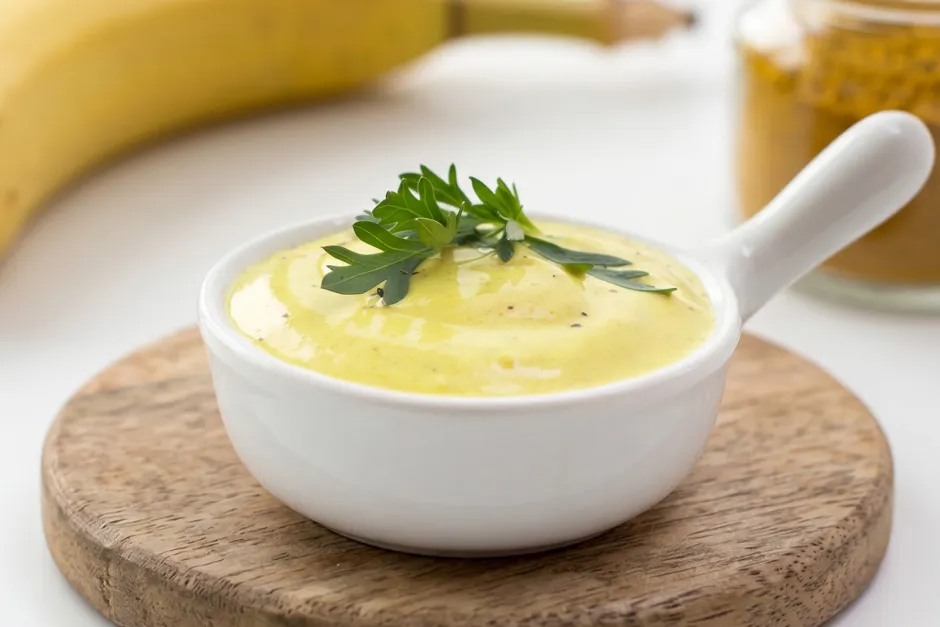 Bananen Curry Sauce