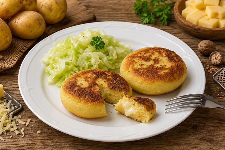 Gefüllte Kartoffellaibchen