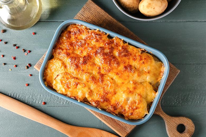 Erdäpfelgratin