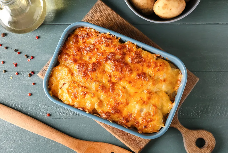 Erdäpfelgratin