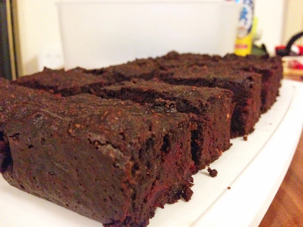 Paleo Rote-R&uuml;ben - Schoko Brownies