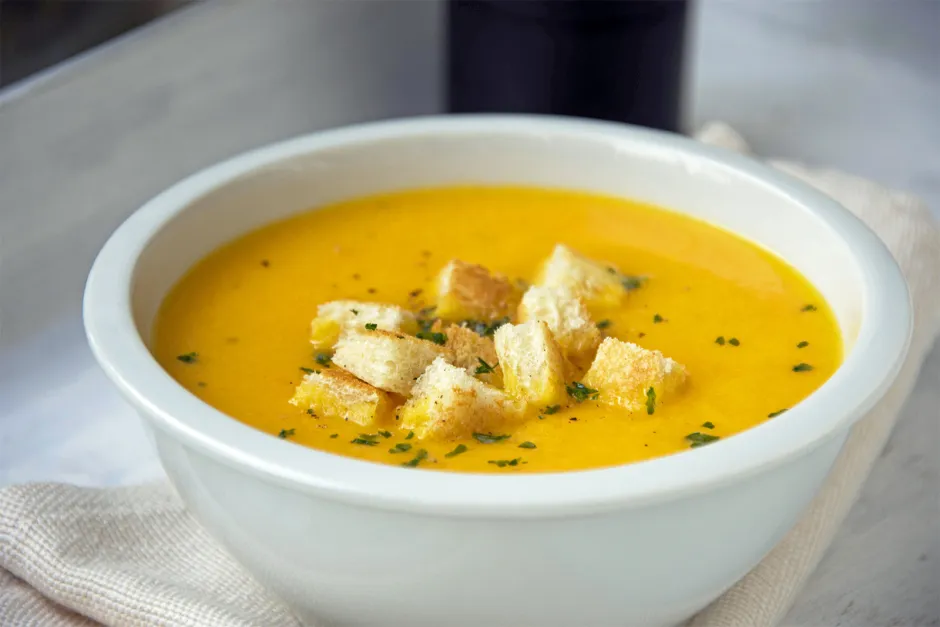 Karottencremesuppe