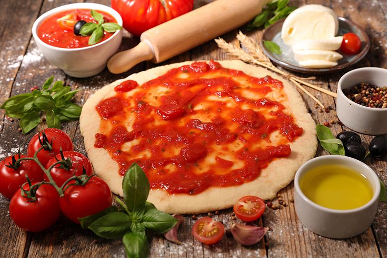 Pizzateig mit Dinkelmehl