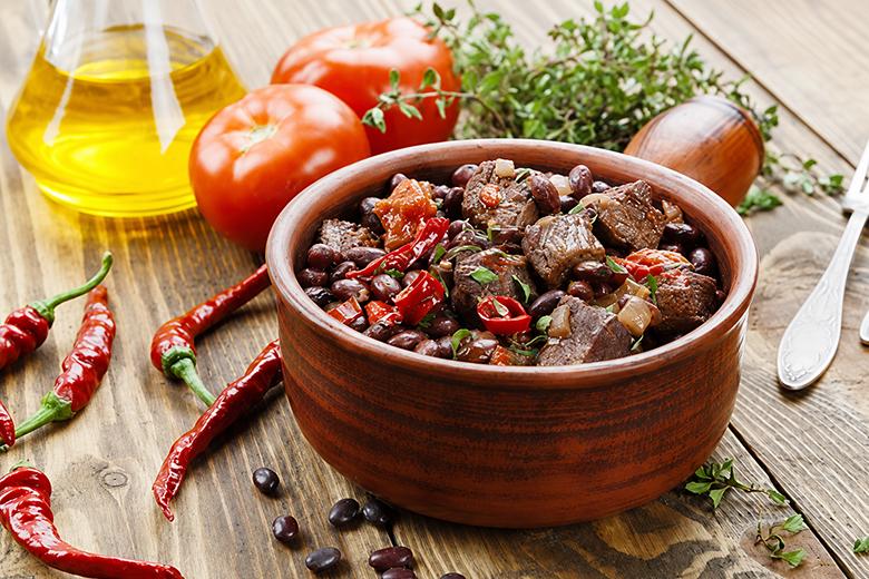 Chili con Carne mit Rindfleisch