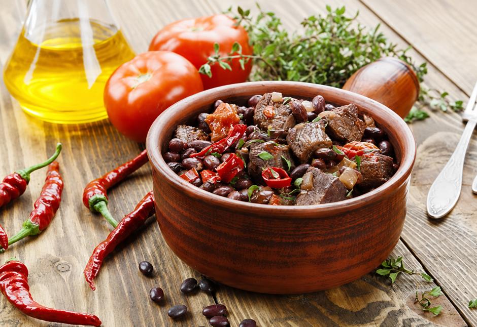Chili con Carne mit Rindfleisch