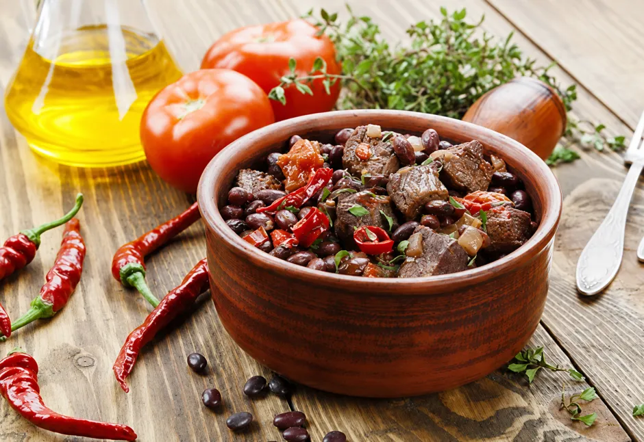 Chili con Carne mit Rindfleisch