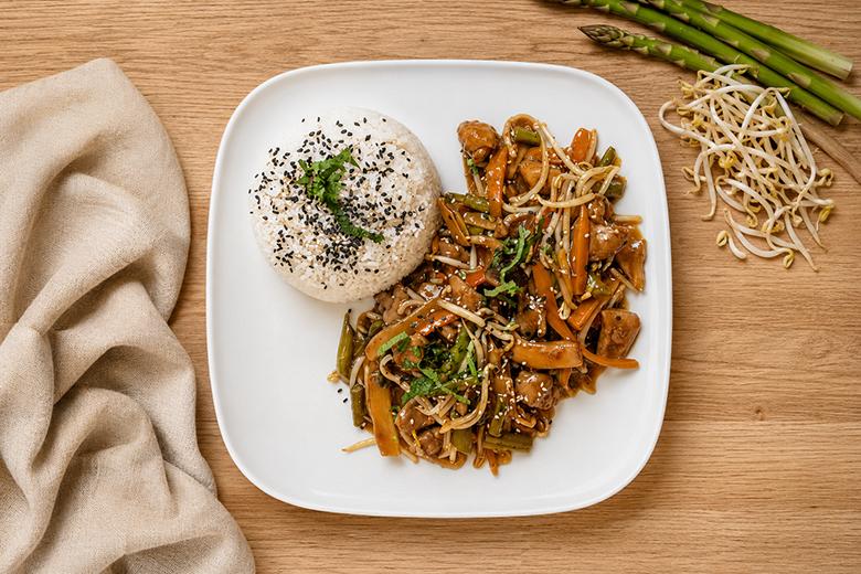 Spargel Chop Suey