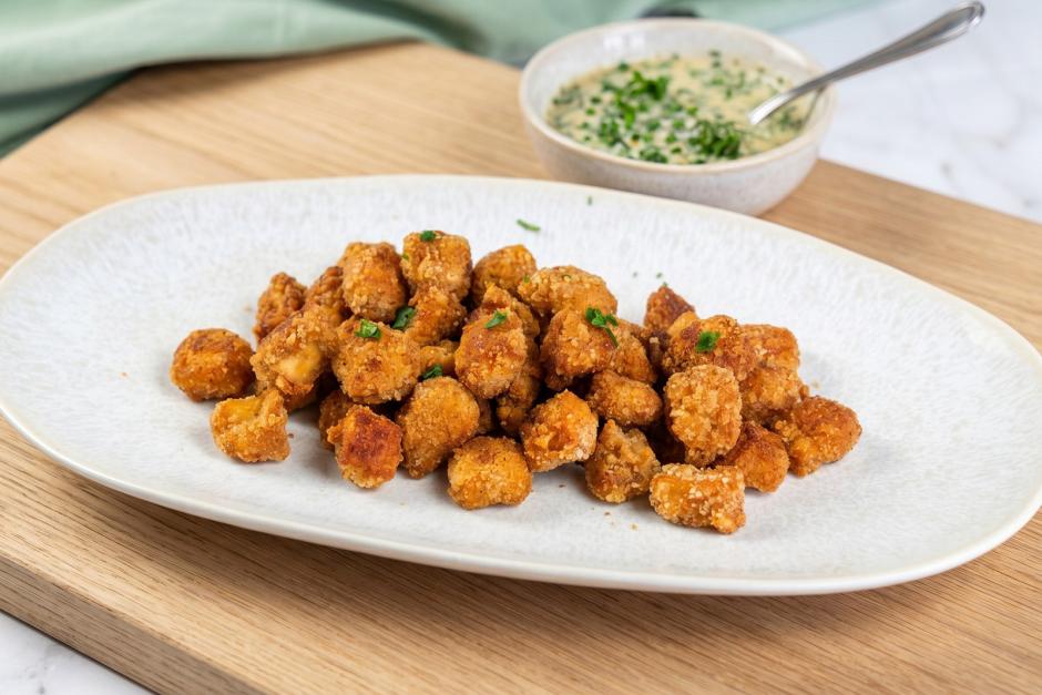 Knuspriger Tofu aus der Heißluftfritteuse