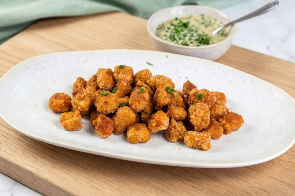 Knuspriger Tofu aus der Heißluftfritteuse