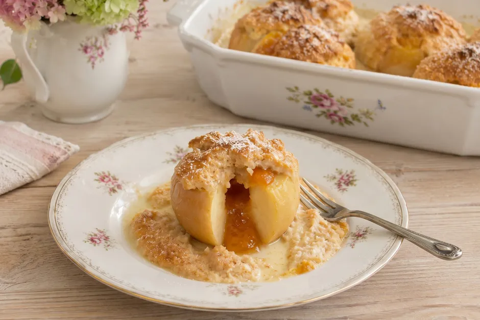 Mandelkoch mit &Auml;pfeln