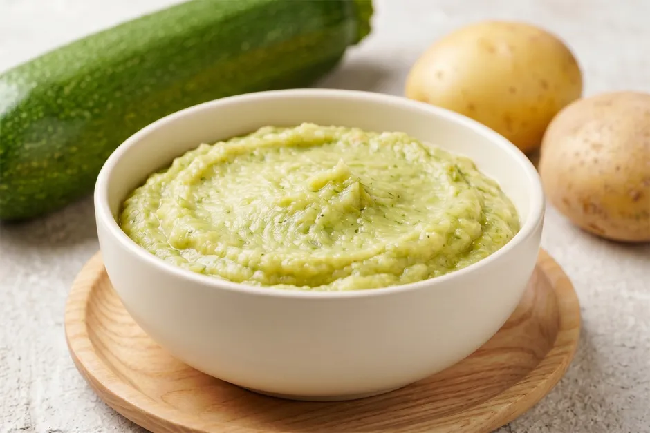 Zucchini-Kartoffelbrei