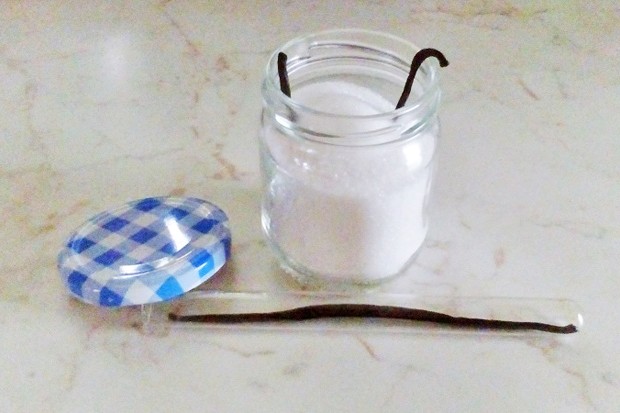 Selbstgemachter Vanillezucker