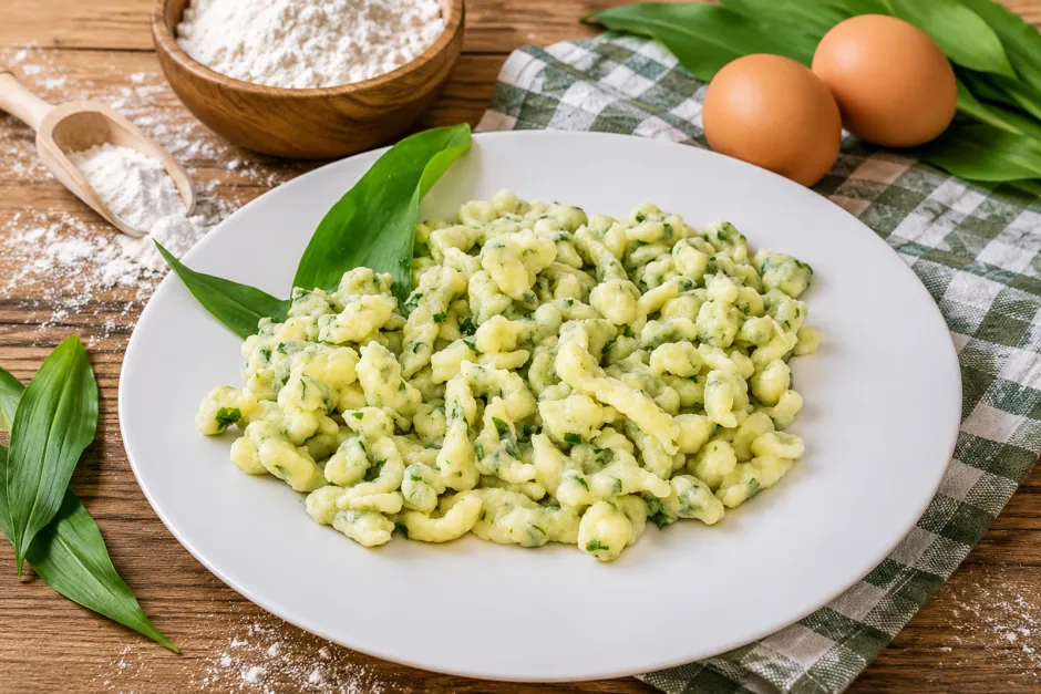 Bärlauchspätzle