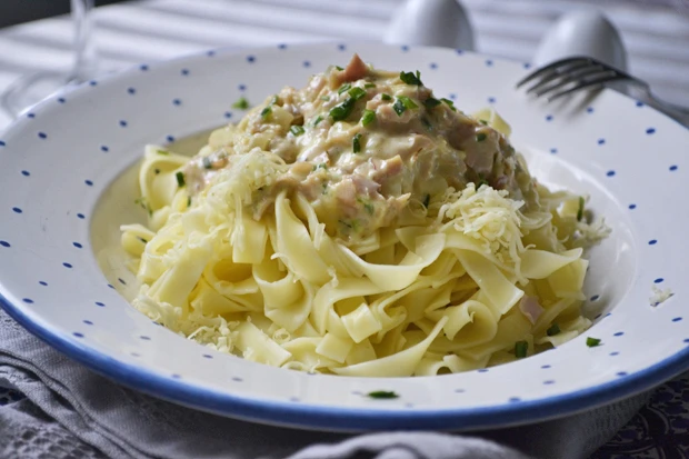 Schinkenrahmsauce