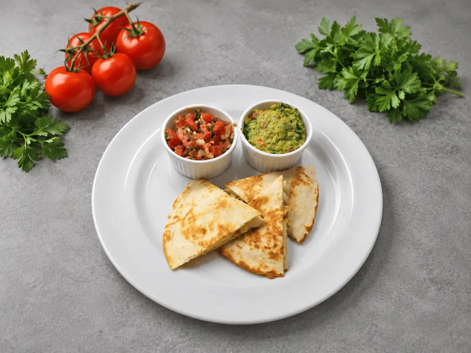 Huhn-Avocado-Quesadilla