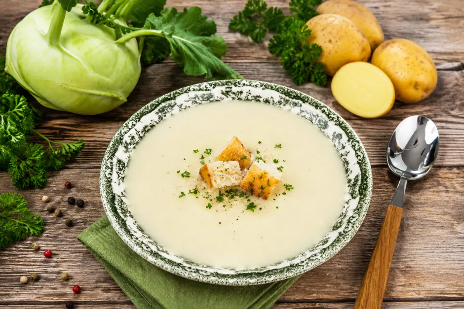 Kohlrabisuppe