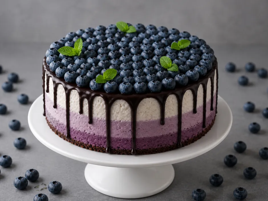 Heidelbeer-Mascarpone-Torte