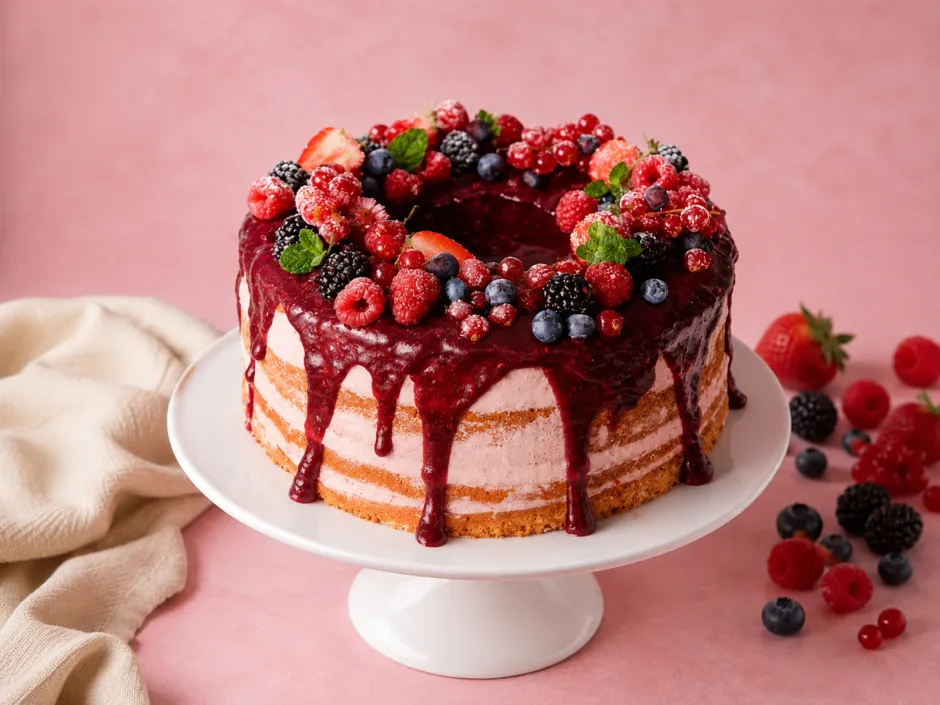 S&uuml;&szlig;e Beerentorte