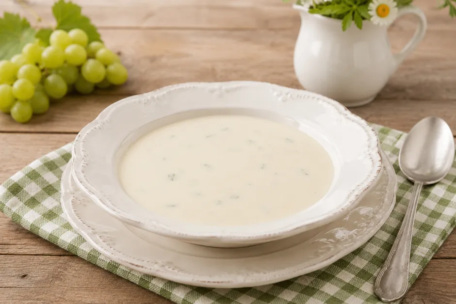 Steirische Schilcherrahmsuppe
