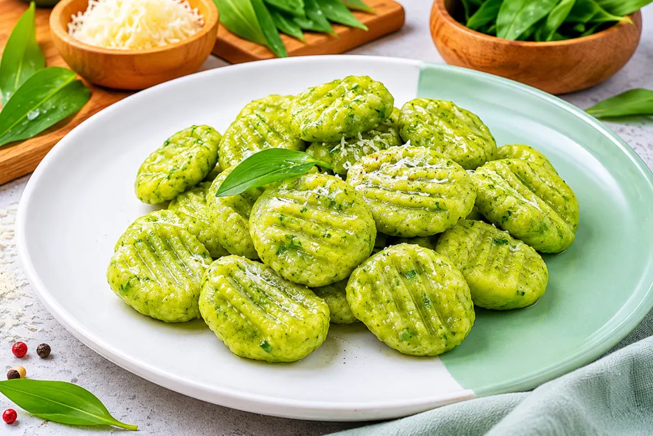 Bärlauch-Gnocchi