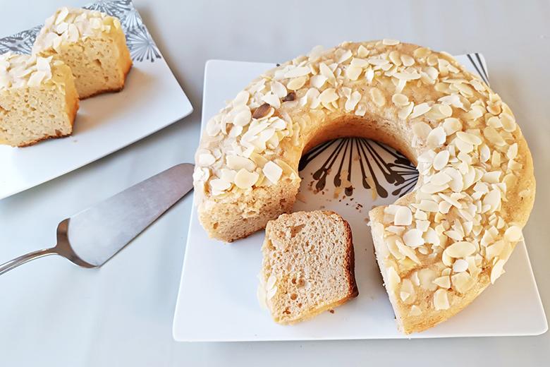 Feiner Topfenkuchen aus dem Camping-Backofen