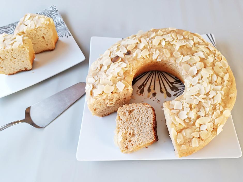 Feiner Topfenkuchen aus dem Camping-Backofen