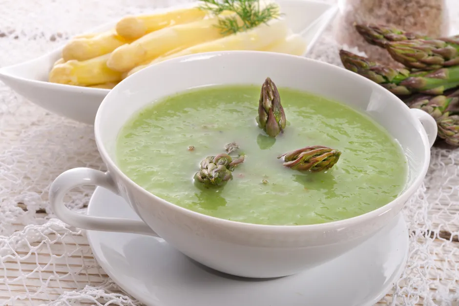 Spargelcremesuppe