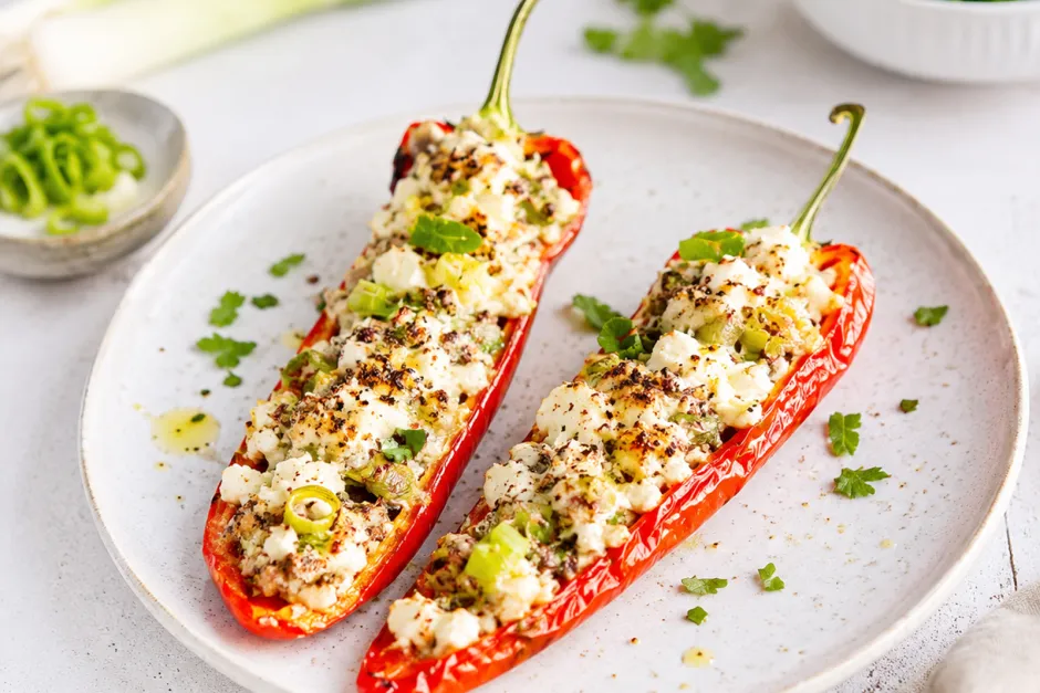 Gef&uuml;llte Spitzpaprika mit Chia