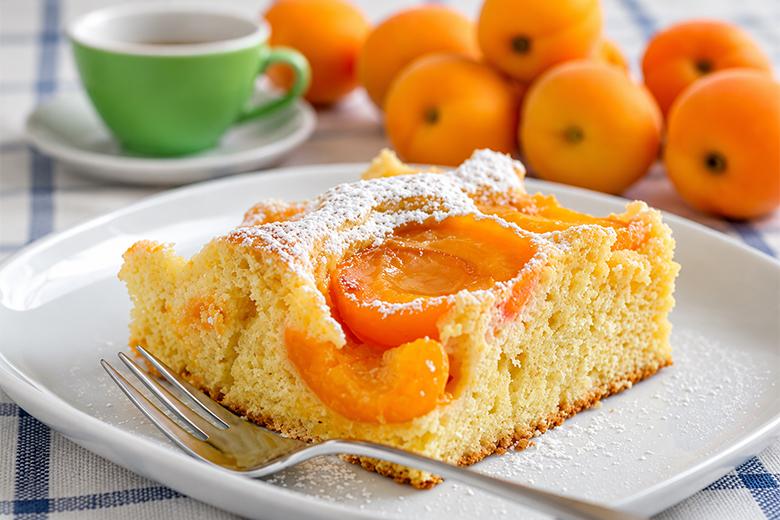 Marillenkuchen vom Blech