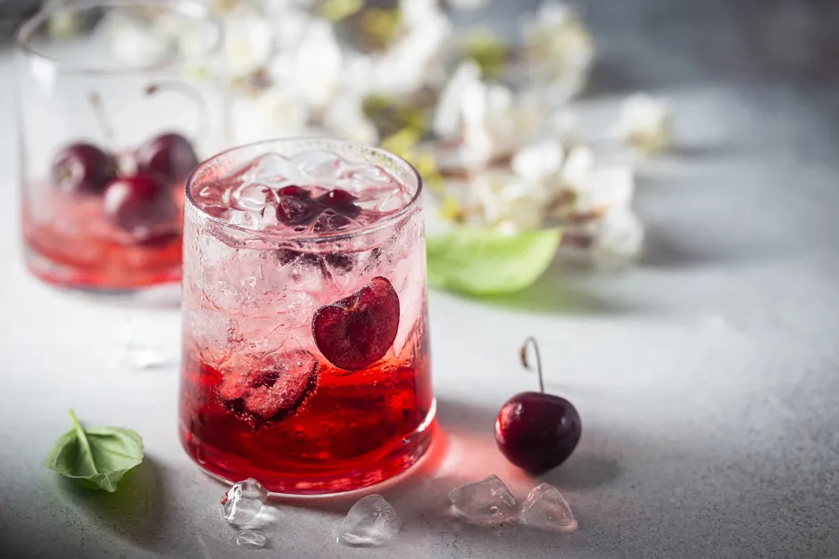 Martini Cherry Cocktail
