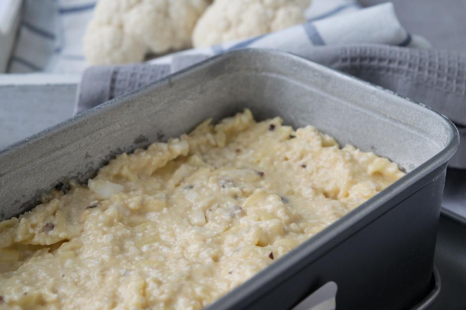 Low Carb Brot mit Karfiol