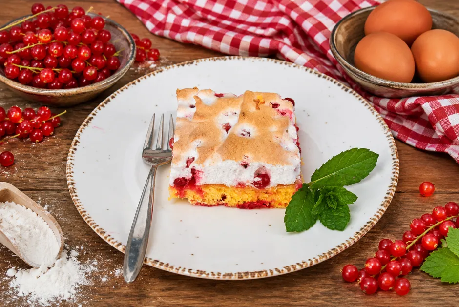 Ribiselschaumschnitte