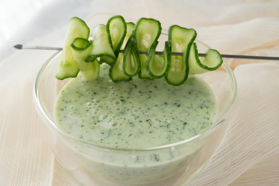 Kalte Gurkensuppe