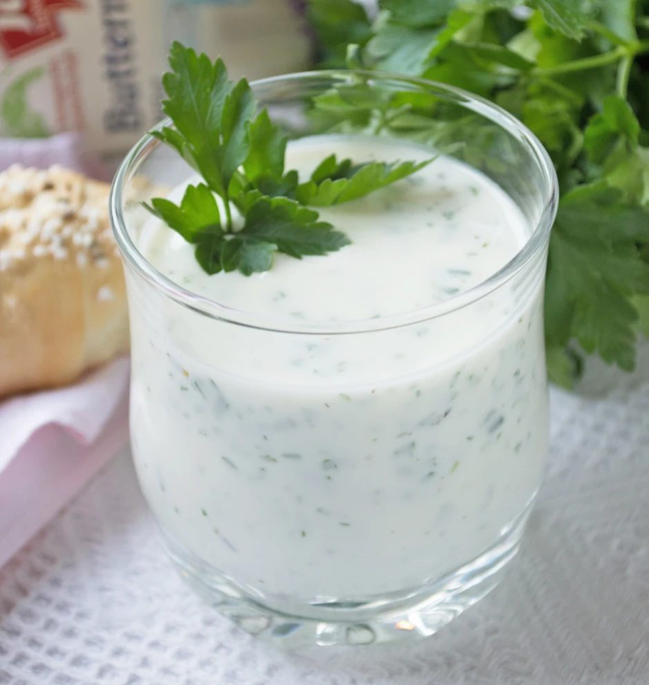 Kalte Kräutersuppe