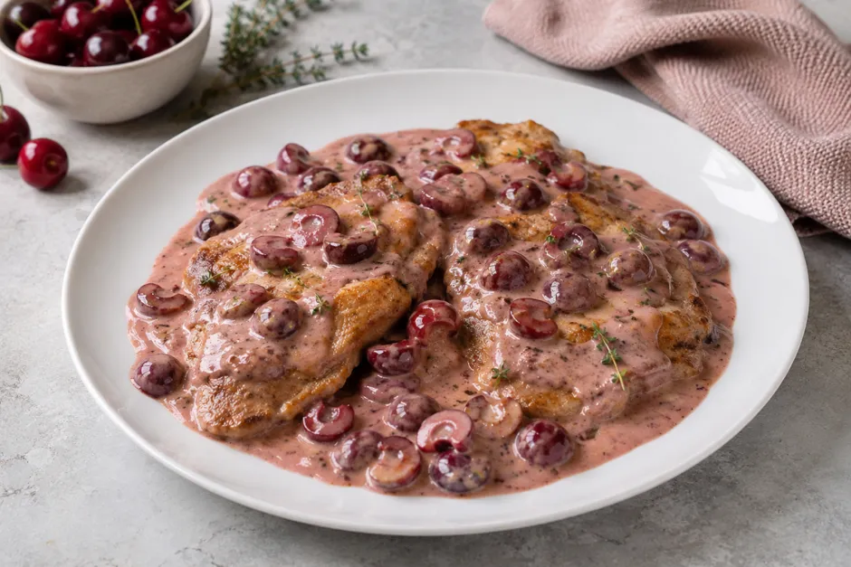 Herzkirschenschnitzel