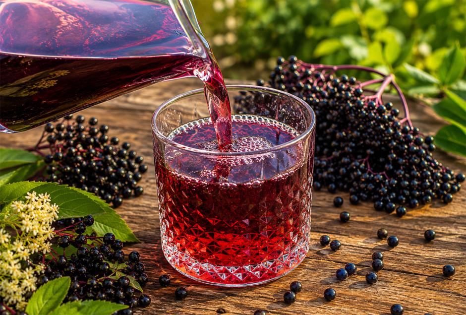 Holunderbeerensirup (klassisch)