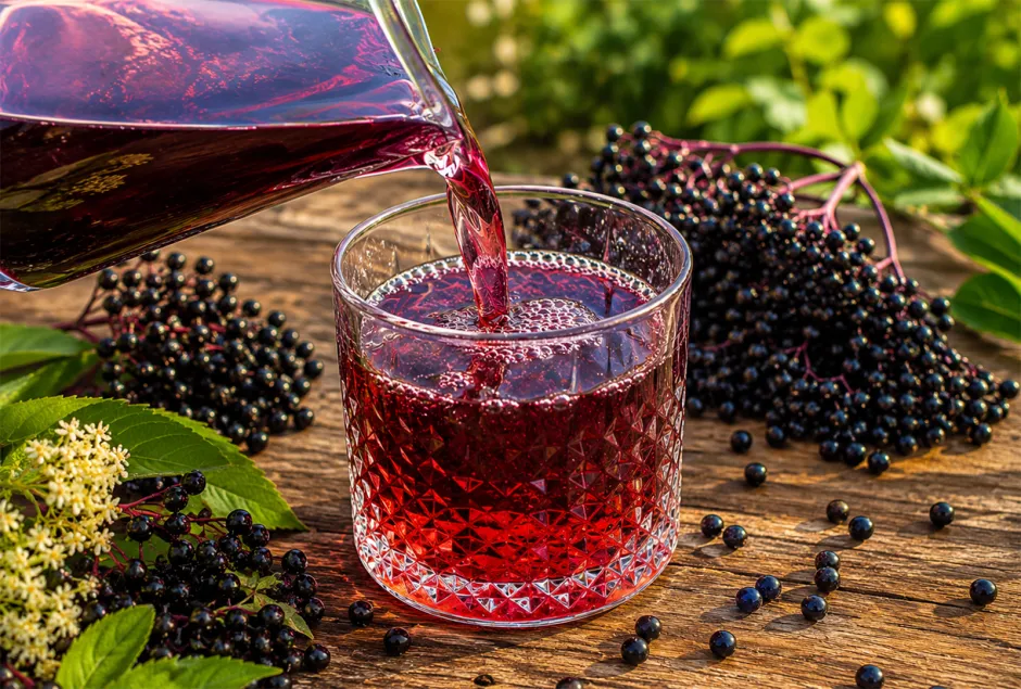 Holunderbeerensirup (klassisch)