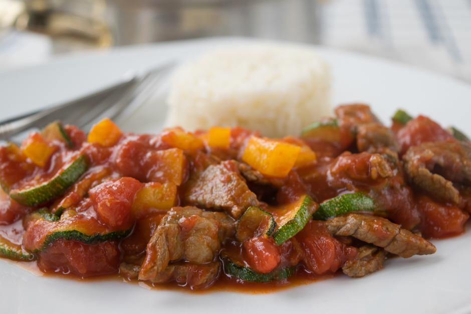 Rinderfilet aus dem Wok