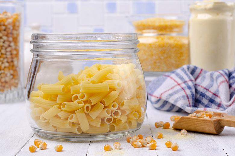 Glutenfreier Maismehl Nudelteig