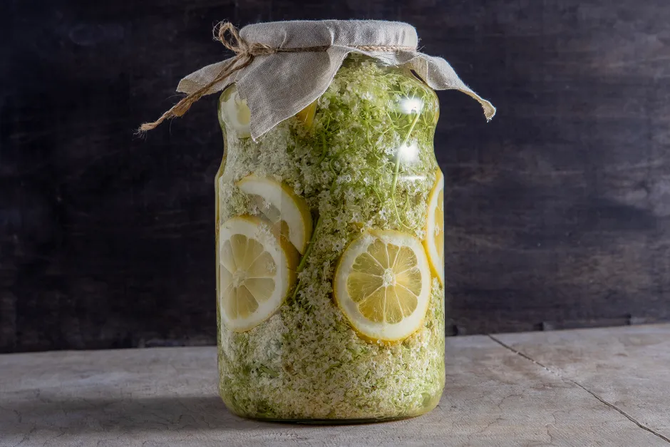 Holunderlimonade