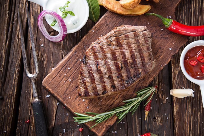 Rinderfiletsteak grillen