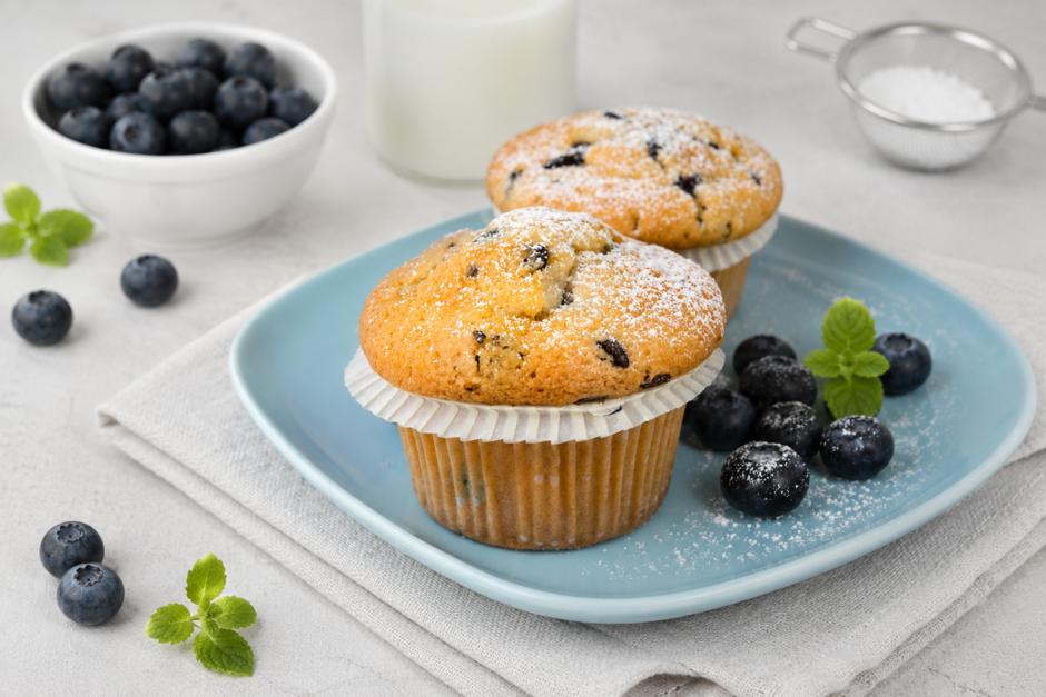 Heidelbeermuffins