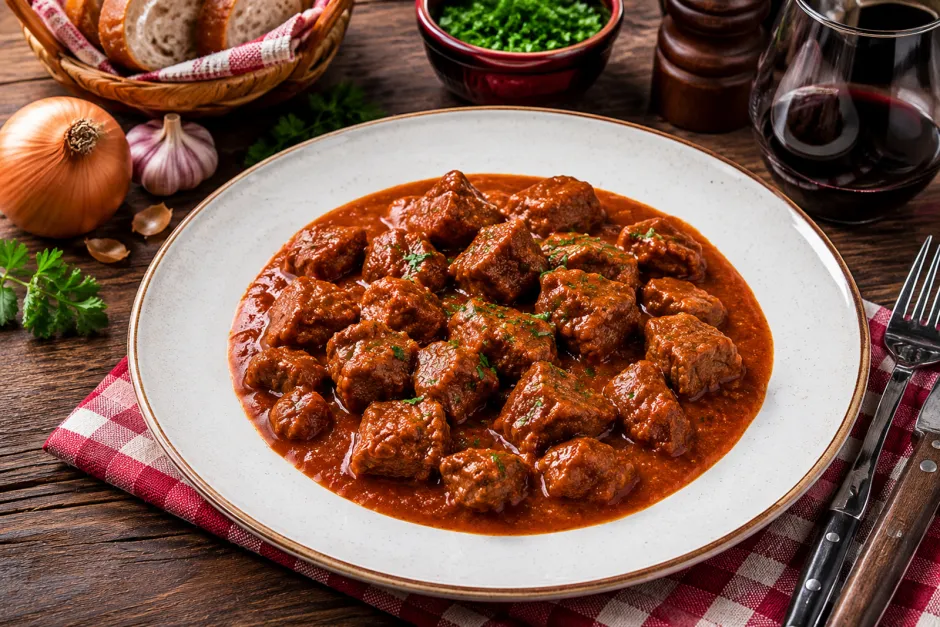 Kalbsgulasch